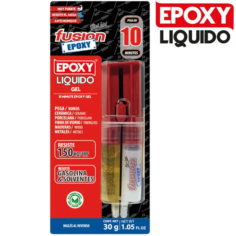 Fusion Epoxy Gel Syringe – 10-Minute Cure Time, High-Strength Repair Adhesive 1
