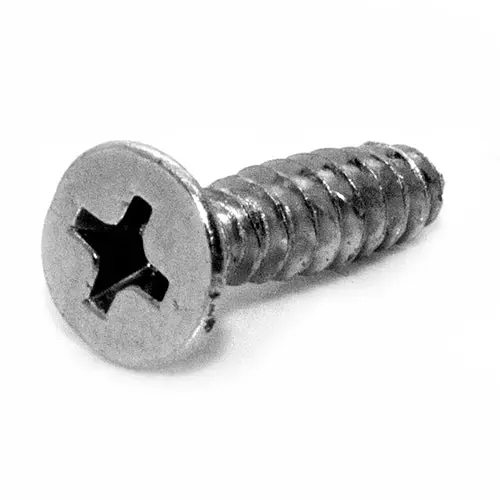 Galvanized Flat-Head Phillips Self-Tapping Screws – 100-Piece Pack 1