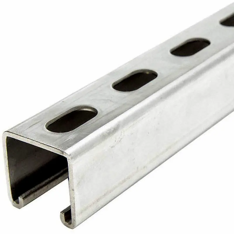 Galvanized Unistrut Channel – 41×21×2.0 Mm, 14×30 Mm Slot 1