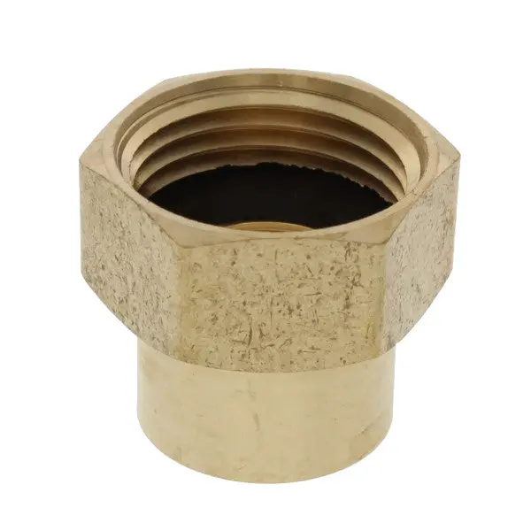 Garden Hose Nipple Adapter – Female 3/4 In X Female 1/2 In 1