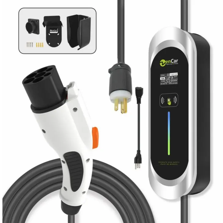 Gb/T Ev Charger – 16A, 3.6 Kw, Nema 6-20 Plug, 110–230V Input 1