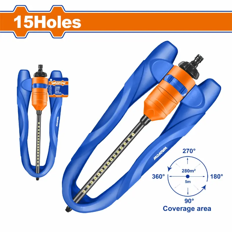 Gear-Driven Oscillating Sprinkler – 15-Nozzle Design For Uniform 2202 Sq Ft Lawn Coverage And Reliable Irrigation 1