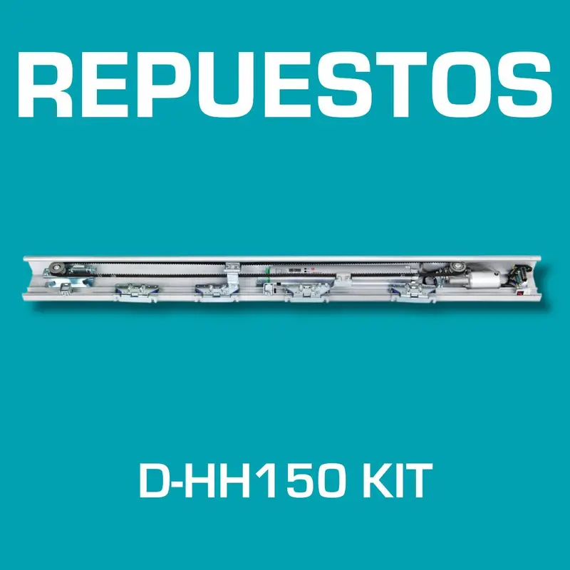 Glass Automatic Door Replacement Kit – 4.2 M Double/Single Door Compatibility, Model D-Hh150 1