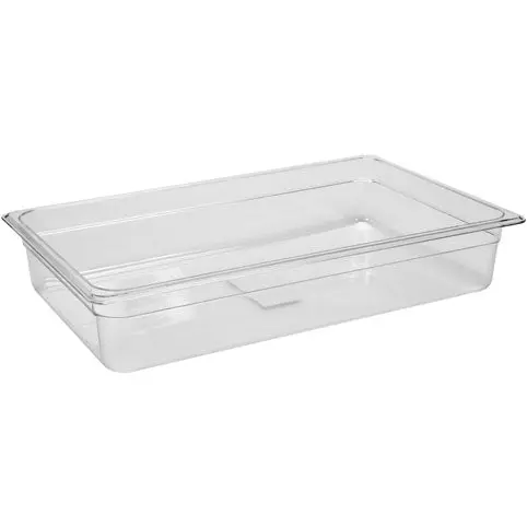 Gn 1/1 Polycarbonate Tray – 100 Mm Depth, Versatile Storage Solution 1