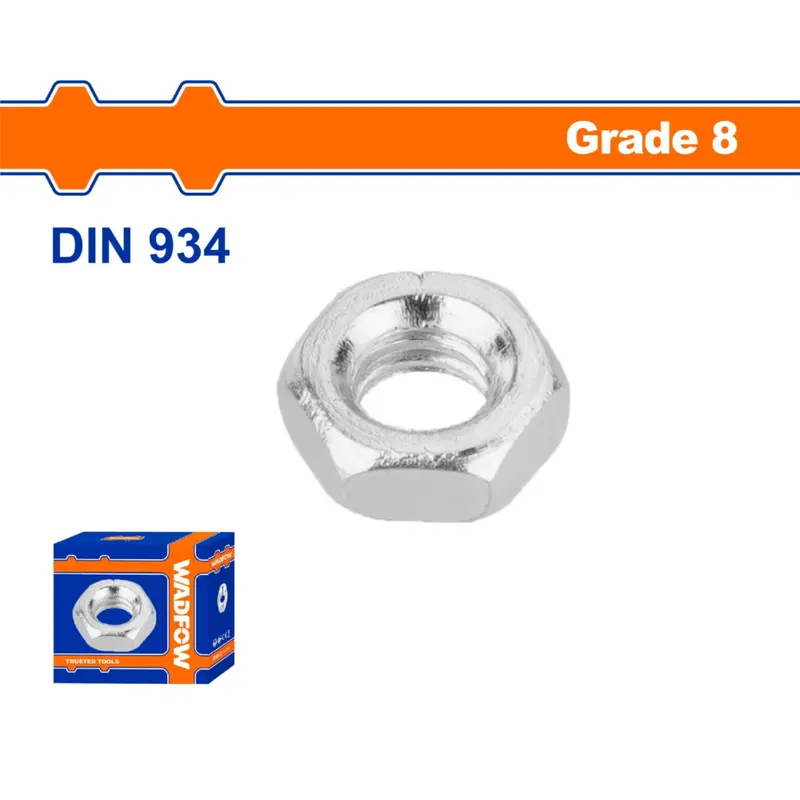 Grade 8 Zinc-Plated Hex Nuts – Carbon Steel Fasteners For High-Strength Applications 1