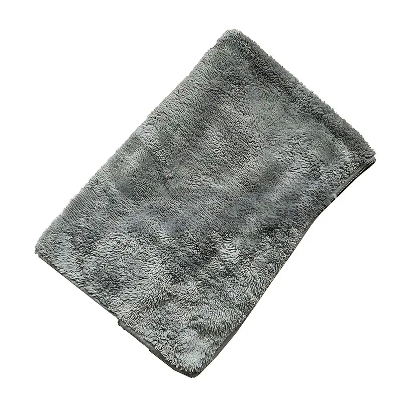 Gray 40×90 Cm Ultra-Absorbent Microfiber Cleaning Cloth – 420 Gsm Premium Quality 1