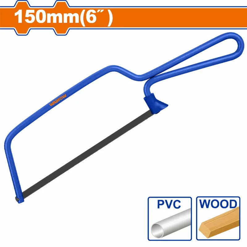Heavy-Duty 6-Inch Mini Hacksaw For Metal – Industrial-Grade Backsaw 1