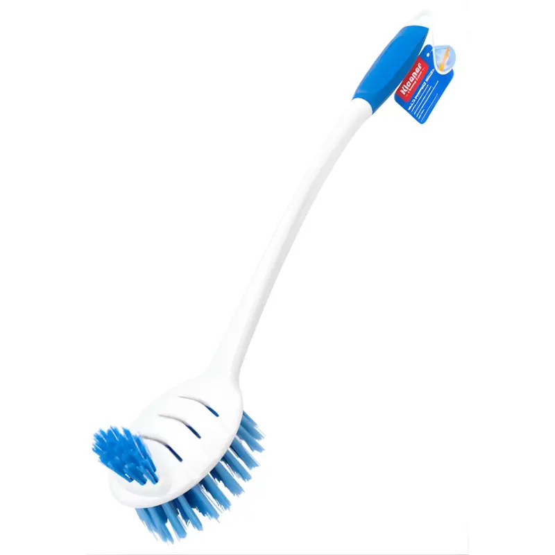 Heavy-Duty Long-Handle Toilet Brush With 40Mm Dense Bristles 1