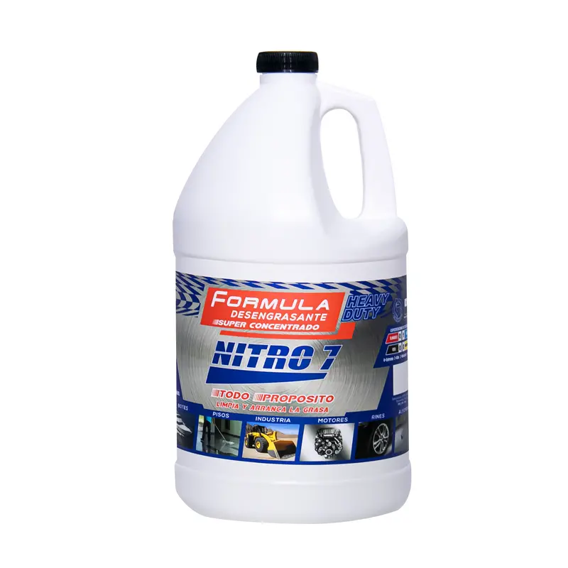 Heavy-Duty Multi-Surface Degreaser – Nitro-7 Industrial Formula, 1 Us Gallon (3.78 L) 1