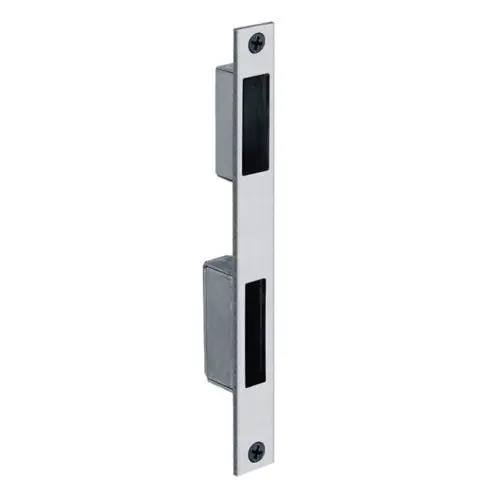Heavy-Duty Square Lock Wall Strike – 304 Stainless Steel, Polished Finish 1