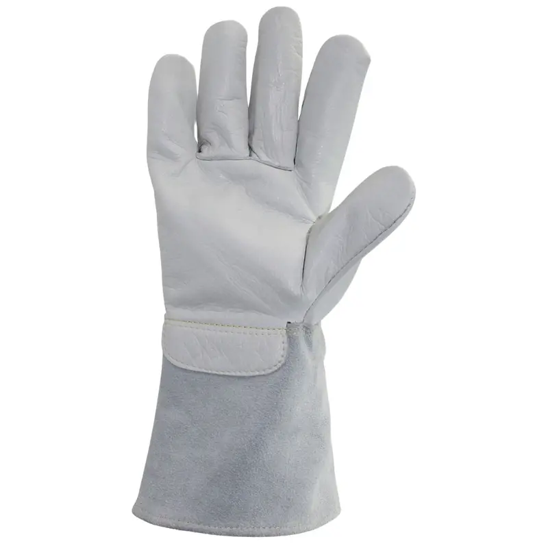 Heavy-Duty Tig/Mig Welding Gloves – Heat-Resistant Leather Protection (Pair) 1