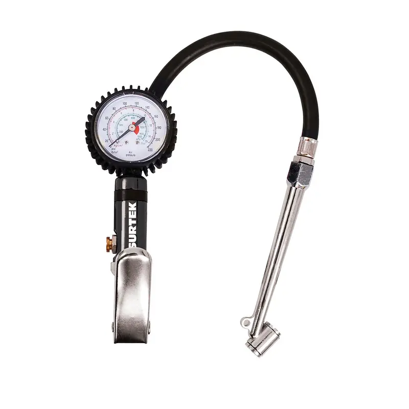 Heavy-Duty Tire Inflator With Built-In Pressure Gauge – 1/4" Npt 1