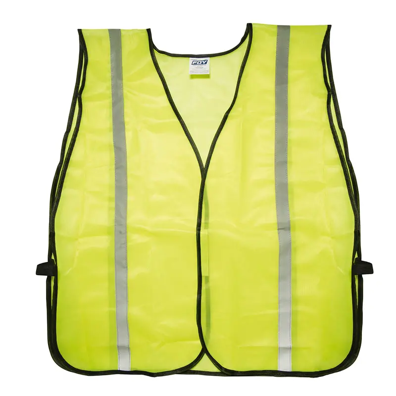 High-Visibility Yellow Safety Vest With Reflective Tape – Foy Brand 1