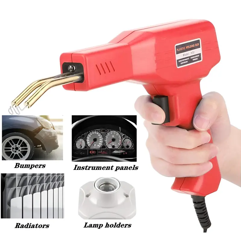Hot Plastic Welding Gun For Automotive Bumper And Trim Repair With Metal Staples 1
