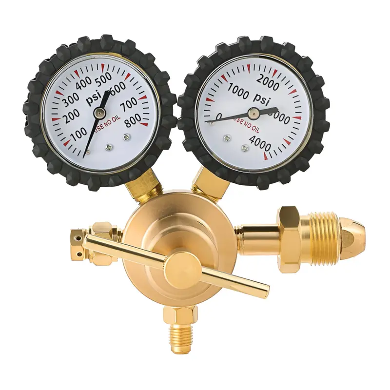 Hvac Nitrogen Pressure Regulator & Gauge – Precision Flow Control And Monitoring Tool 1