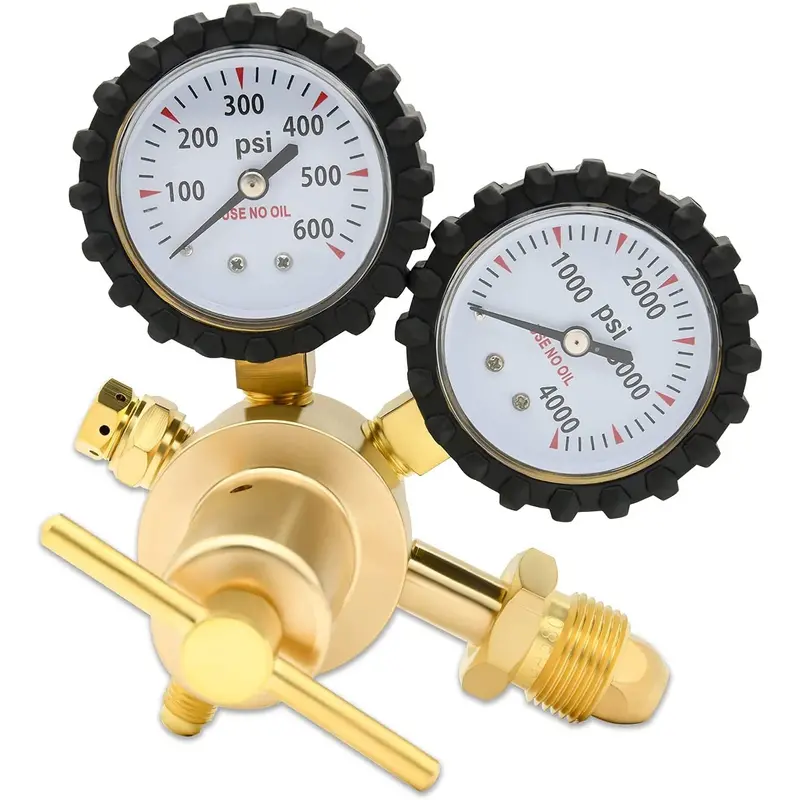 Hvac Nitrogen Pressure Regulator & Gauge Set 1