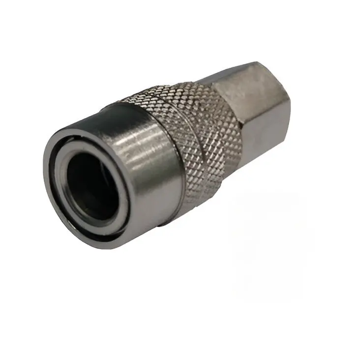 Industrial 1/4" Female Air Coupler – American-Style Pneumatic Connector 1