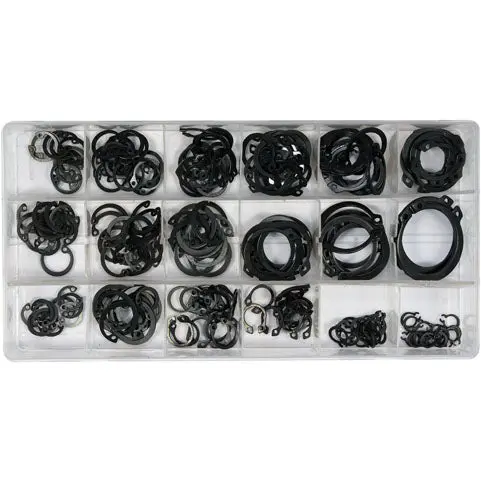 Internal & External Retaining Ring Set – 225-Piece Assortment (6–32Mm) Including Metric Snap Rings And Circlips 1