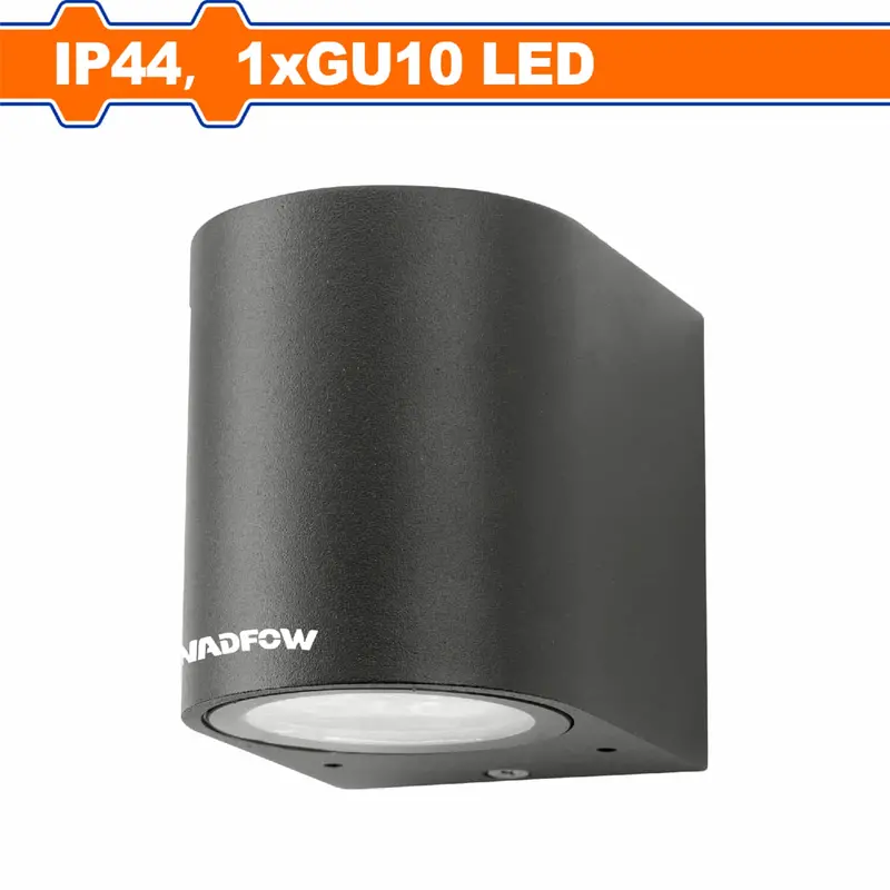 Ip44-Rated Led Wall Lamp – Gu10 Socket, 100–240 V Ac, Dimmable-Compatible Fixture 1