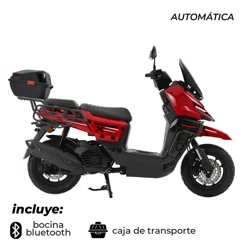 Keeway Xroad 200 Scooter – Automatic Transmission, 4-Stroke Single-Cylinder Engine, 7.5L Fuel Tank, Flame Red 1