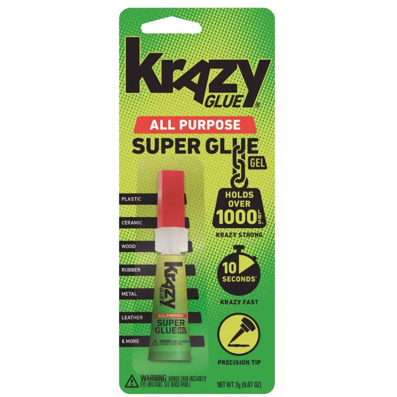 Krazy Glue Gel Formula – 2 G Precision Adhesive For Quick-Bond Repairs 1