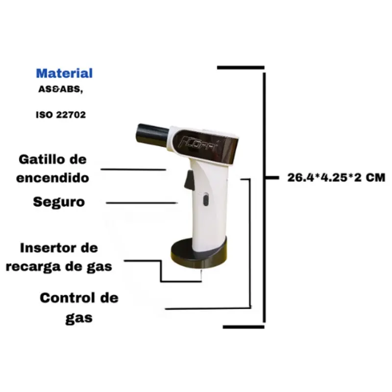 Large Gas Torch For Kitchen Use – Assorted Colors 2