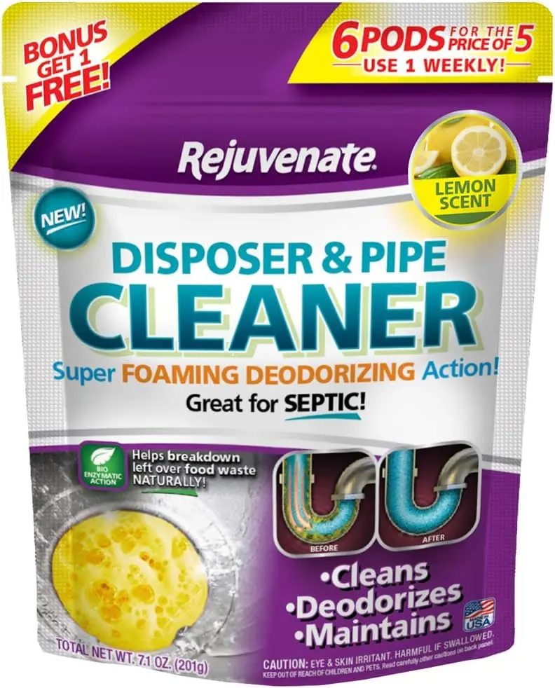 Lemon-Scented Drain Cleaner & Deodorizer Powder – Unclogging And Freshening Formula 1