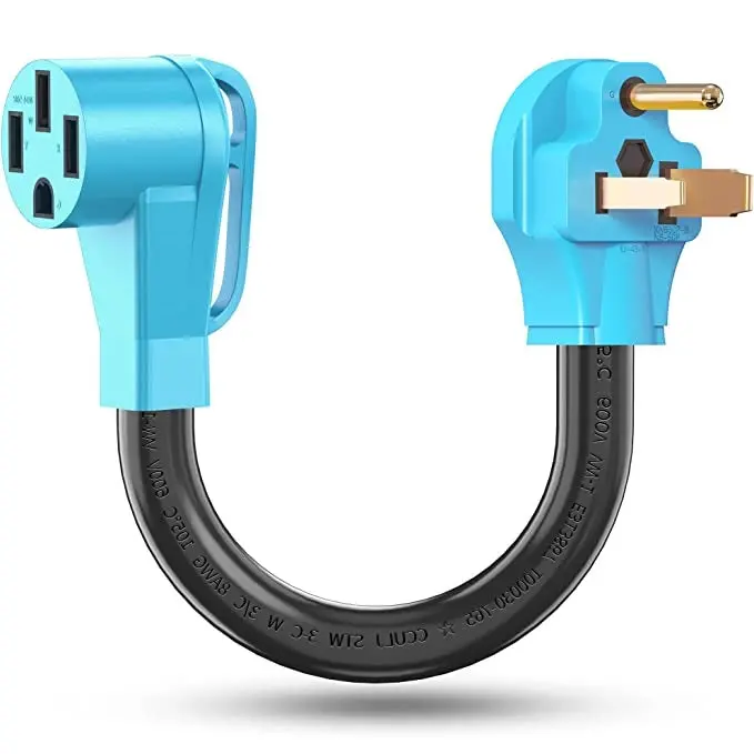 Level 2 Ev Charging Adapter: Nema 6-50P To 14-50R – 45Cm Cable 1