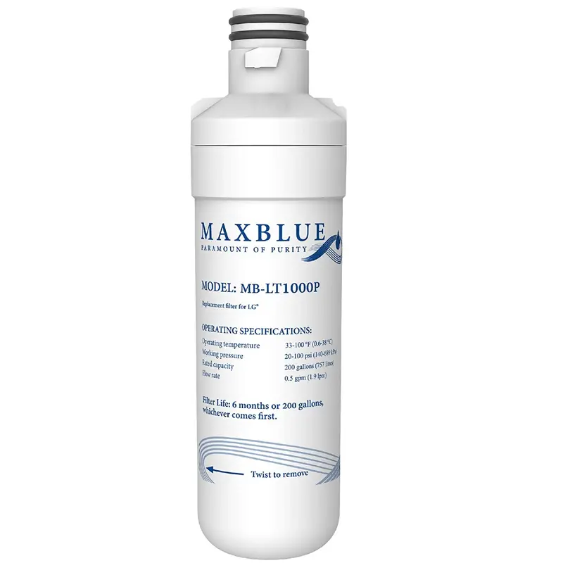 Lg Refrigerator Water Filter – Compatible With Lt1000P, Lt1000Pc, Adq74793501 & More 1