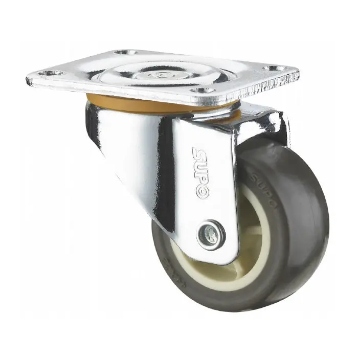 Light-Duty Swivel Mount-Only Caster – 38 Mm (1.5") Wheel, 18 Kg Load Capacity 1