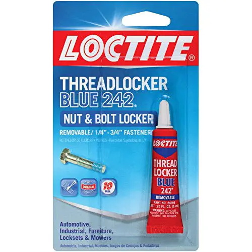Loctite Blue 242 Threadlocker – Heavy-Duty, 0.2 Oz Bottle 1
