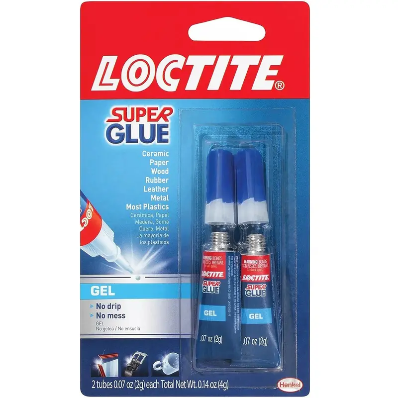 Loctite Super Glue – 0.7 Oz (20 Ml), 2-Piece Value Pack For Fast, Strong Bonding 1