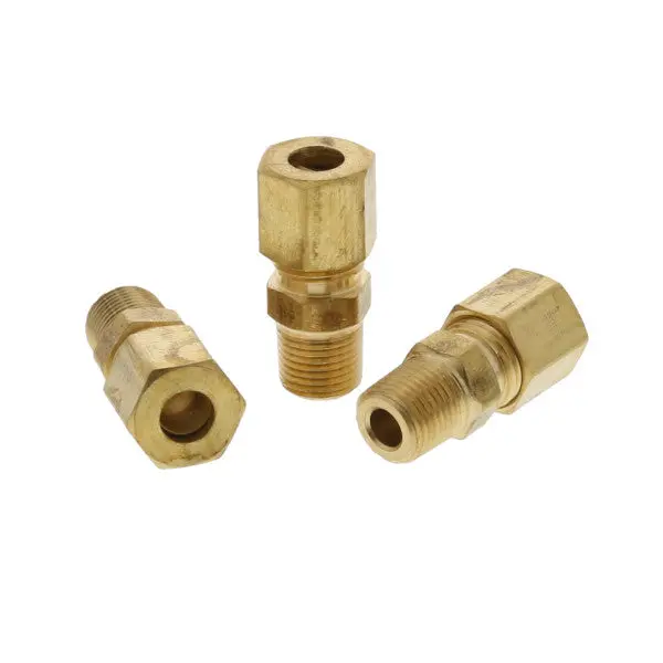 Male Compression Fitting Adapter, 3/8" Comp X 1/2" Mpt 1