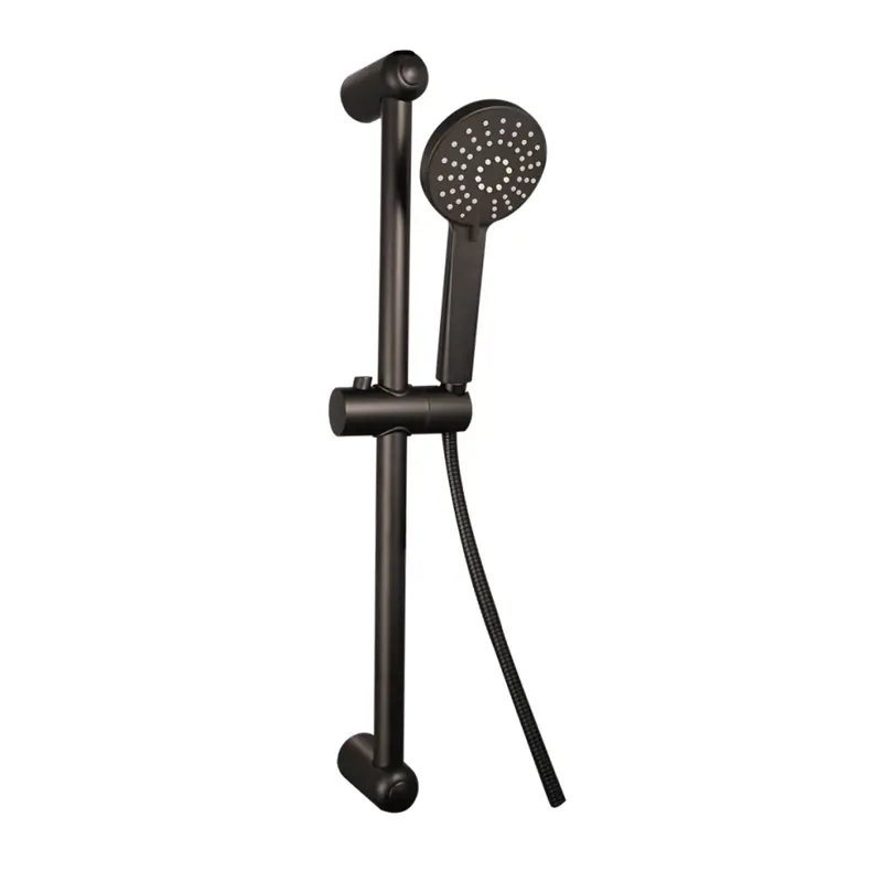 Matte Black Handheld Telephone Shower With 3 Spray Modes And Adjustable Wall Mount – Modern Design 2