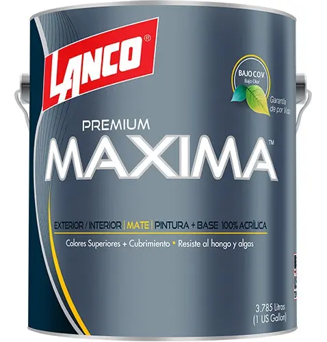 Maxima Premium Acrylic Paint – Soft Pastel Shade, 1 Gallon 1