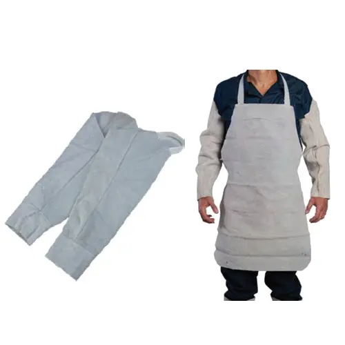 Medium (M) Leather Welding Sleeves 1