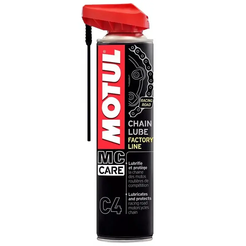 Motul C4 Chain Lube Spray – 400Ml Motorcycle & Bicycle Chain Lubricant 1