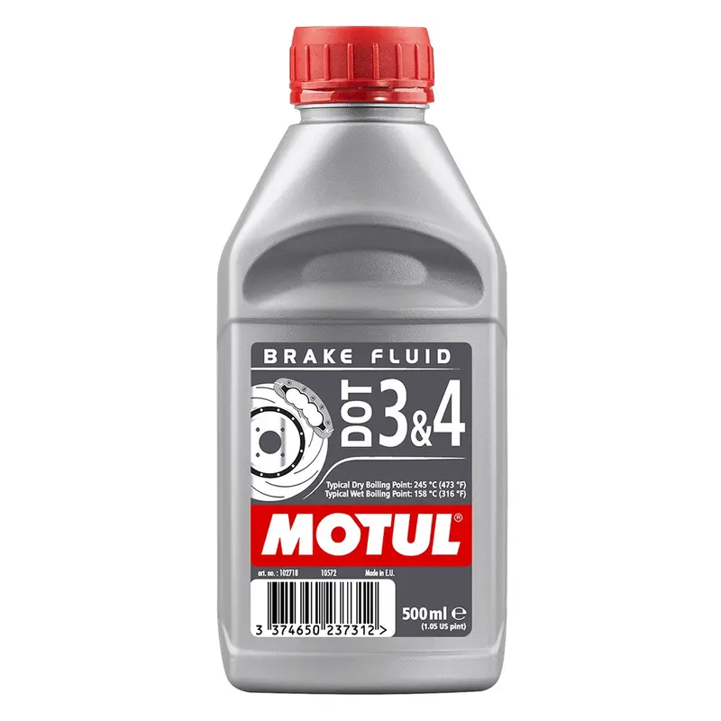 Motul Dot 3 & Dot 4 Brake Fluid – 500 Ml Bottle 1