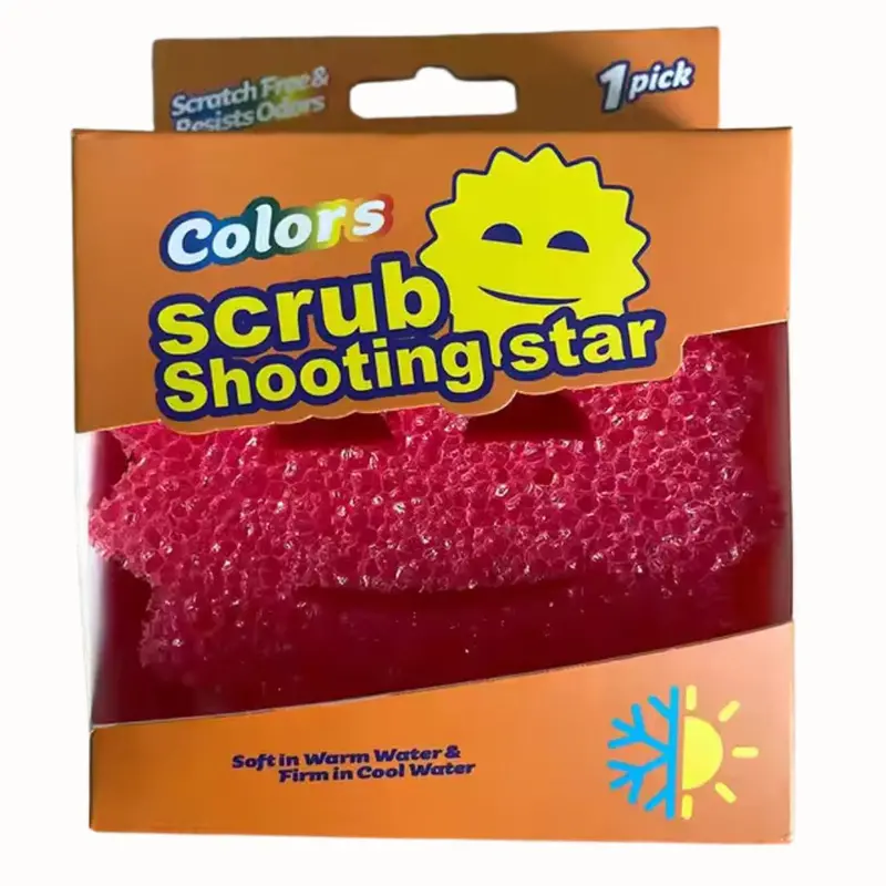 Multi-Surface Cleaning Sponge – Single Soft-Touch Kitchen Scrubber (Warm Water Responsive) 1
