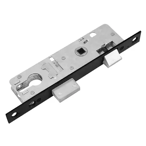 Narrow-Profile Double-Handle Latch Lock – Black, 23Mm Backset, 14×38×146Mm, 66Mm Center-To-Center 1