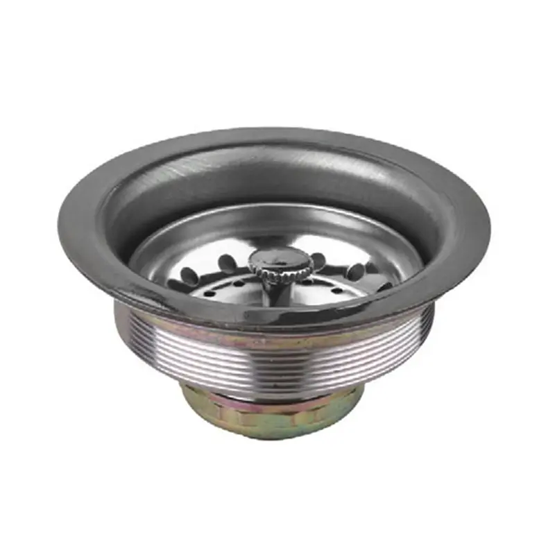 Nessati Stainless Steel Sink Strainer With 4.5-Inch Basket (No Pipe) 1