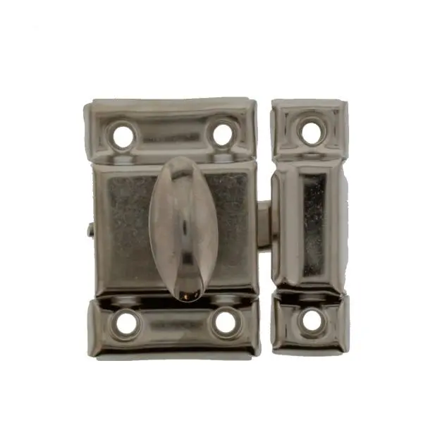 Nickel-Plated Cabinet Latch Lock 1