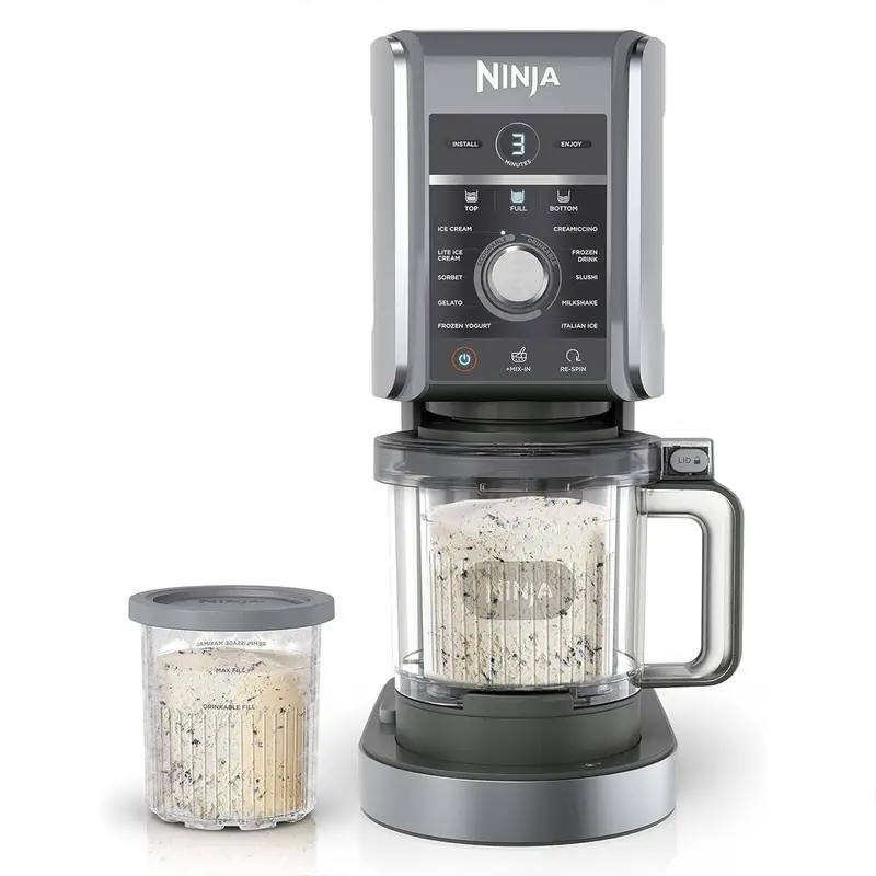 Ninja Creami Deluxe Nc501 Ice Cream Maker – 11 Programs, Dual Xl Bowls 1