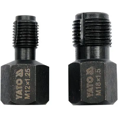 O2 Sensor Thread Chaser Set – 2-Piece Carbon Steel Tap (M12×1.25 & M18×1.5), Hrc 50 Hardness 1