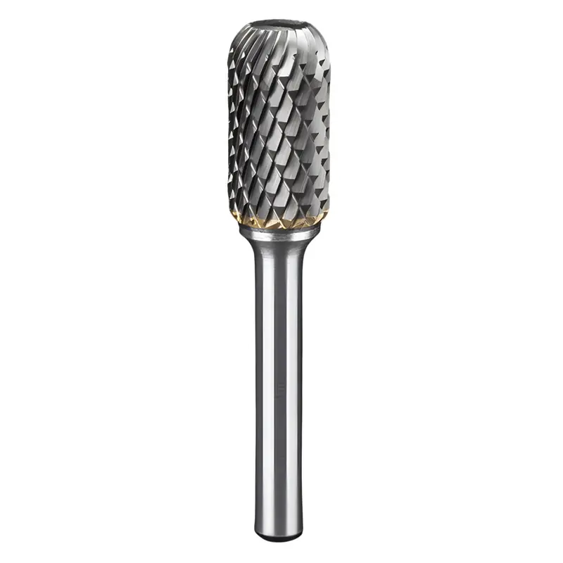 Oval Tungsten Carbide Rotary Burr For Ara Mototool – 6Mm Shank, 12Mm Head 1