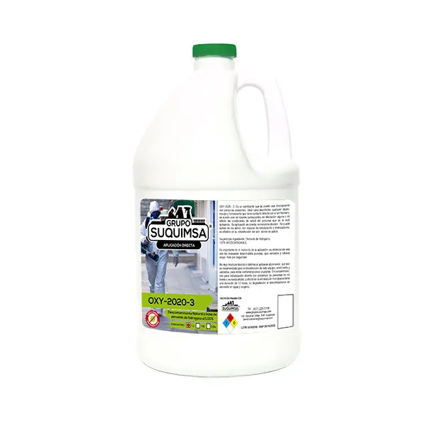Oxy-2020-3 Hydrogen Peroxide Disinfectant – Industrial-Strength, 1 Gallon 1
