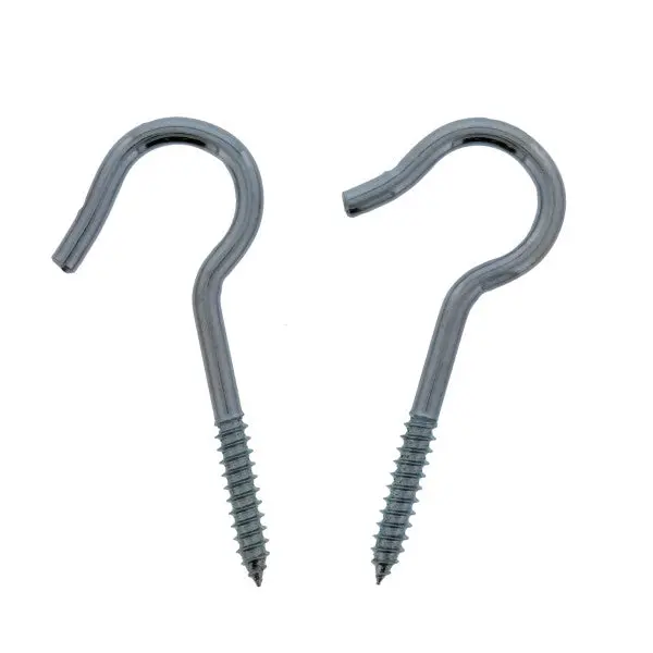Pair Of 4-1/8 Inch Galvanized Ceiling Hooks #3 1