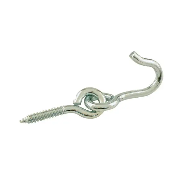 Pair Of 5-3/4" Hammock Hooks With Mounting Screws 1