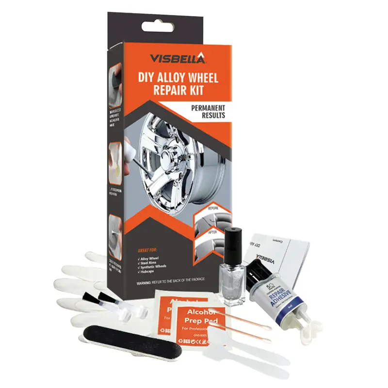 Permanent Tire Repair Kit – Fixes Curb Damage, Punctures, And Gashes 1