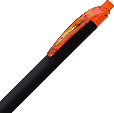 Pilot G2 Energel Orange Gel Ink Pen – 0.7Mm Tip 1